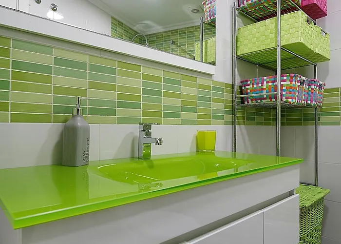 En El Centro De Con Parking Apartmán